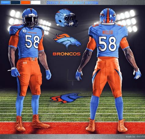 broncos new uniforms